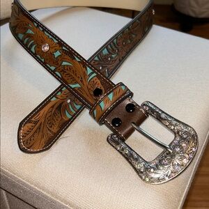 Indigo Supply Co. Women's Western Arabesque Belt